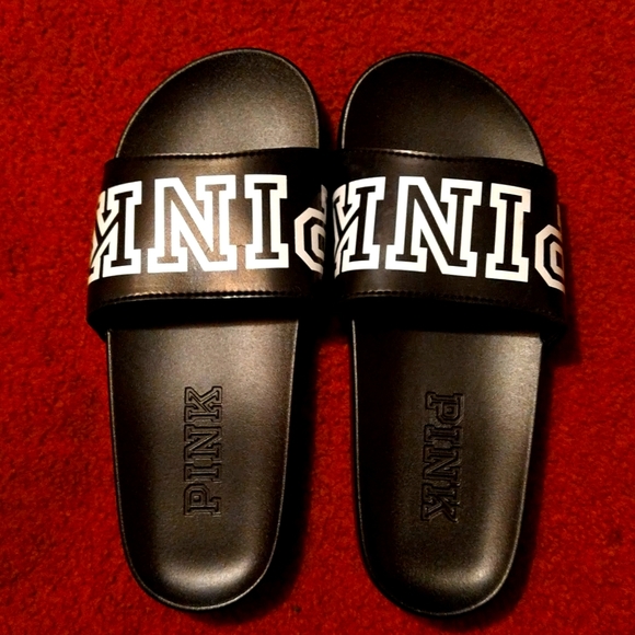 PINK Victoria's Secret Shoes - Pink by Victoria Secret Slides